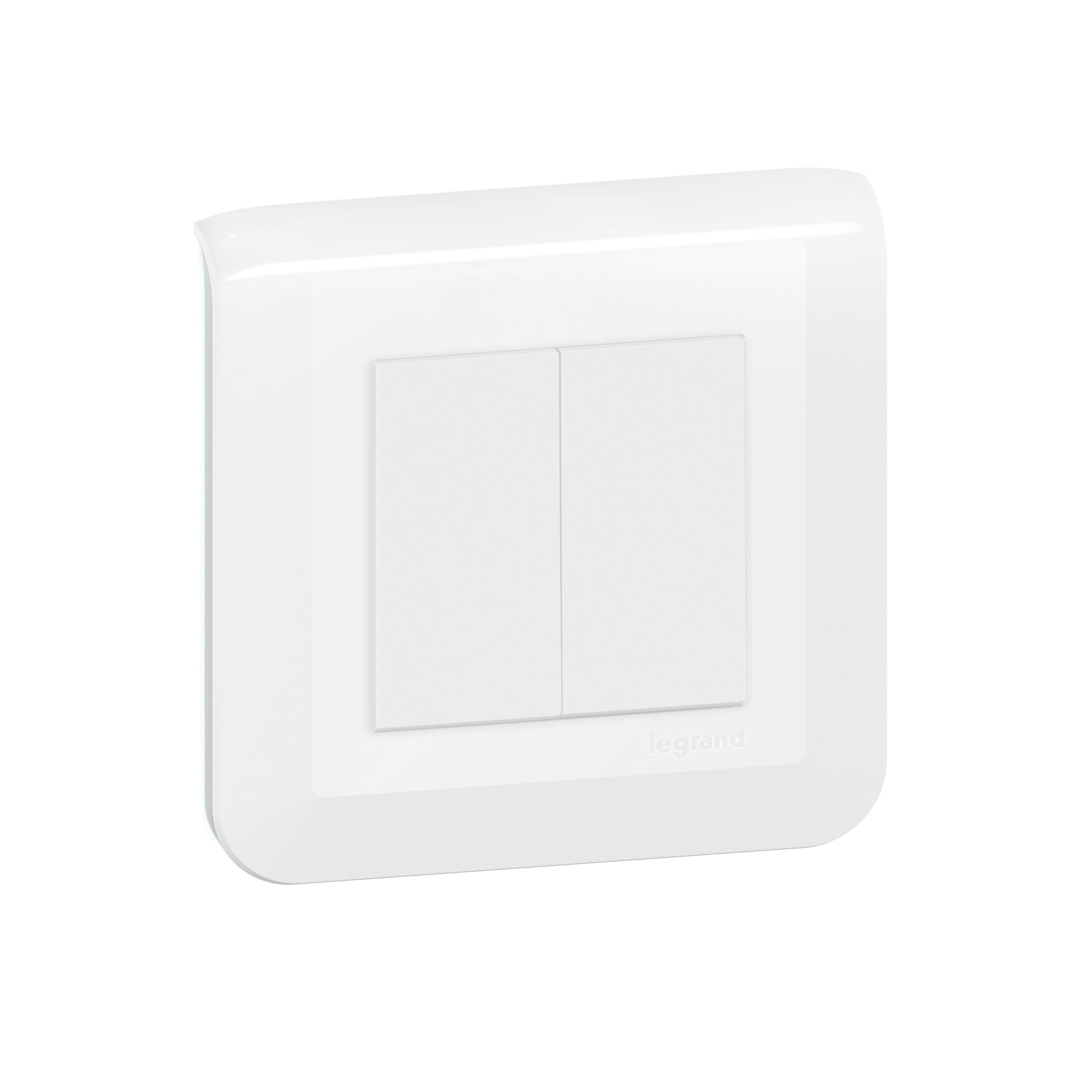 Interrupteur double va&vient 2M complet mosaïc legrand