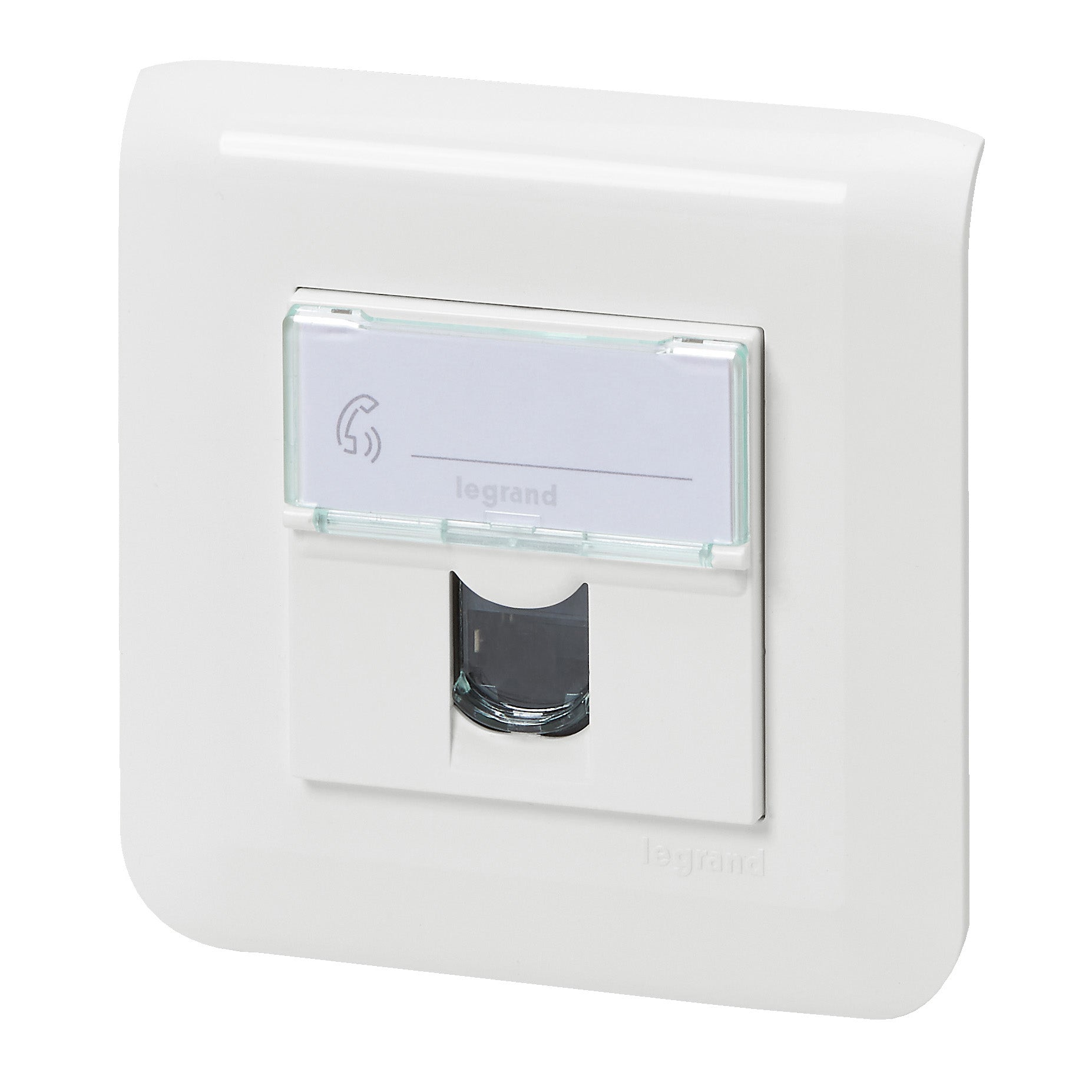 Prise informatique RJ45 CAT6A FTP 2M complet mosaïc legrand