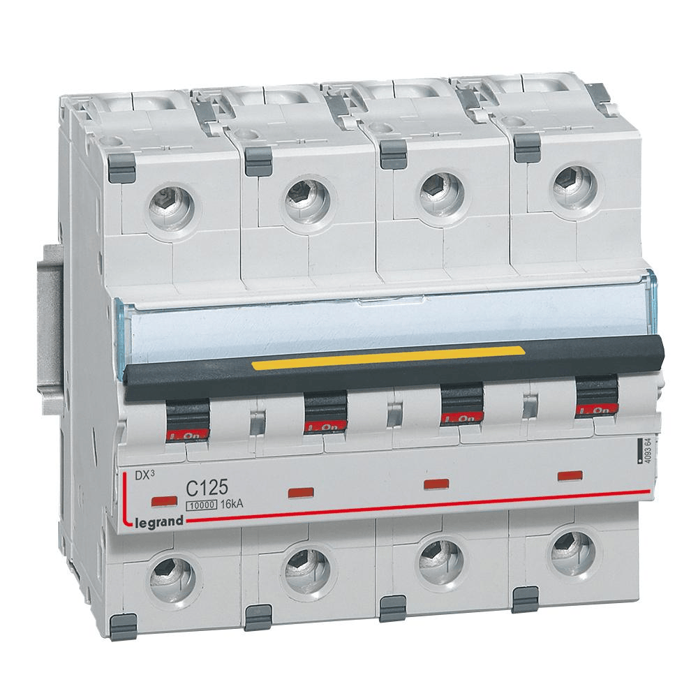 Disjoncteur 4P 80A DX³10000 16kA LEGRAND