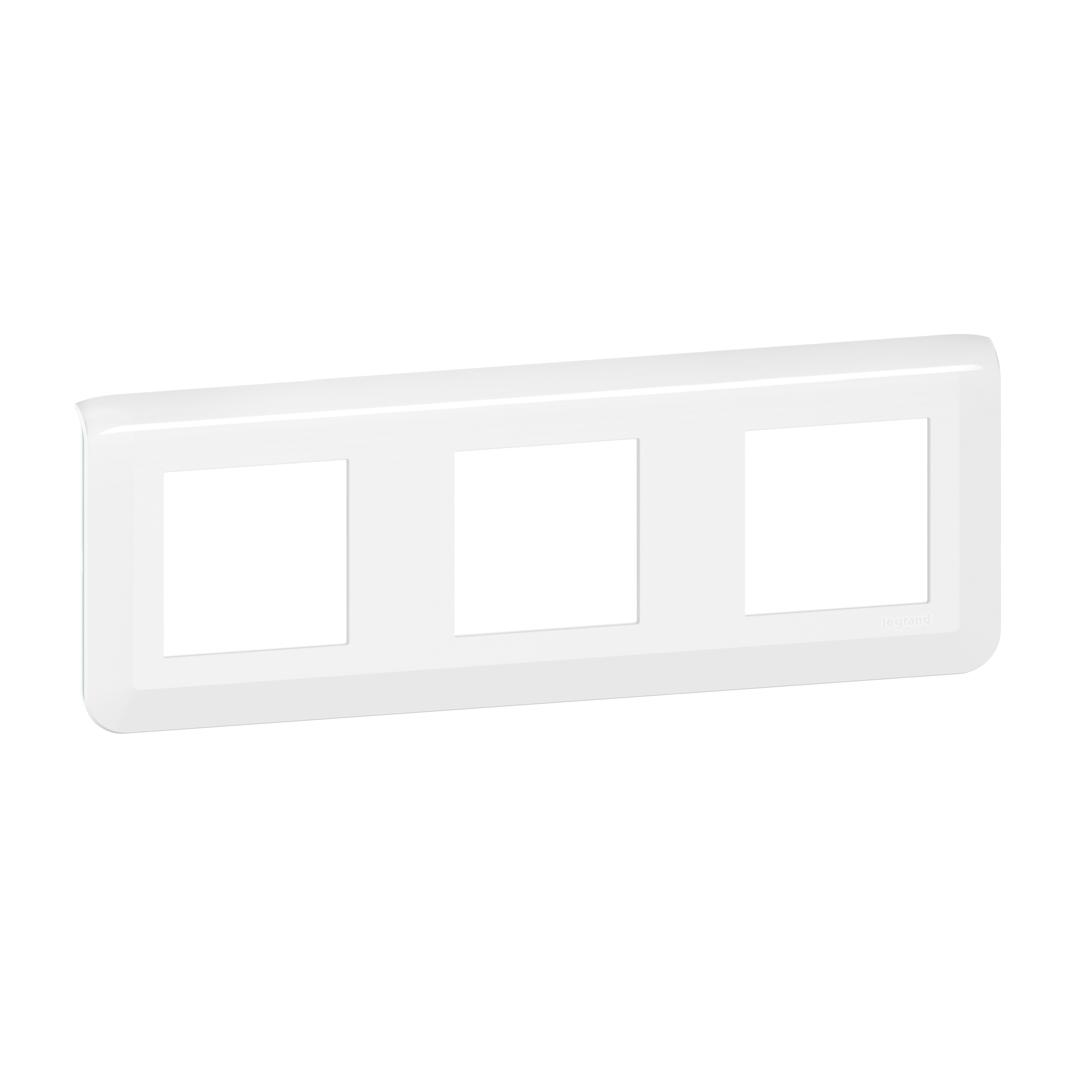 Plaque de finition Mosaic – 3×2 modules (6 modules) – Blanc – Legrand