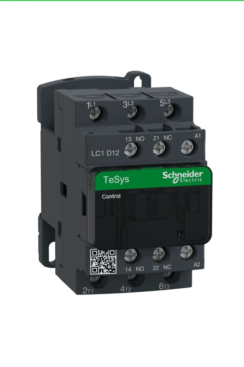 Contacteur - 3P - 12A- AC-3 440V bobine 230Vca TeSys SCHNEIDER