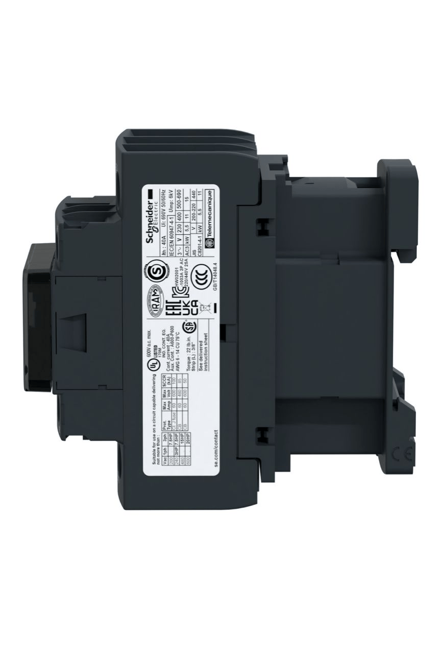 Contacteur - 3P - 32A- AC-3 440V bobine 230Vca TeSys SCHNEIDER