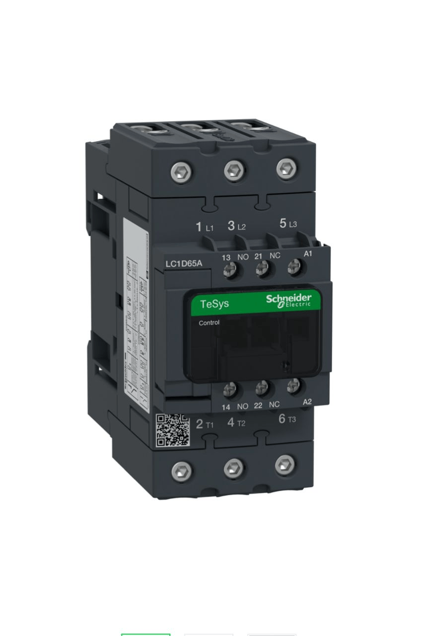 Contacteur - 3P - 65A- AC-3 440V bobine 230Vca TeSys SCHNEIDER