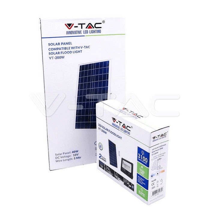 Projecteur solaire 100W VTAC