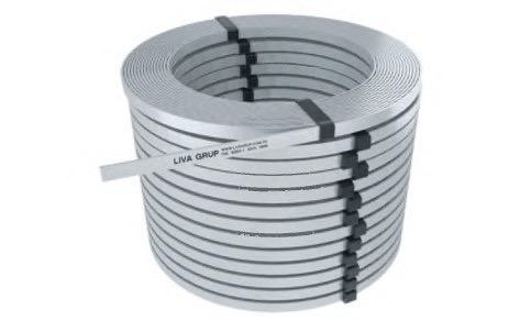 Meplat aluminium rouleau de 50metres