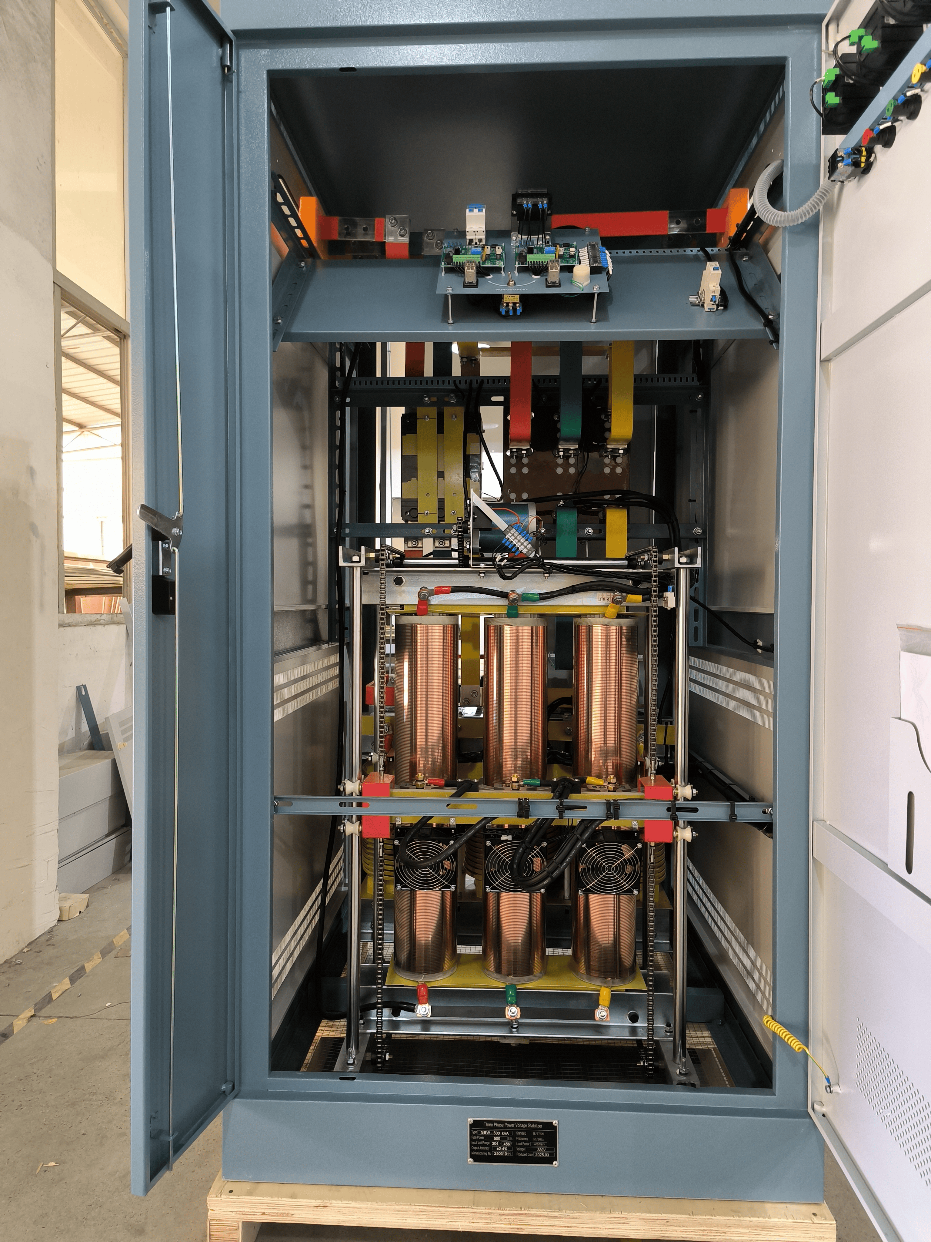 Stabilisateur de tension 400kva triphasé Andeli