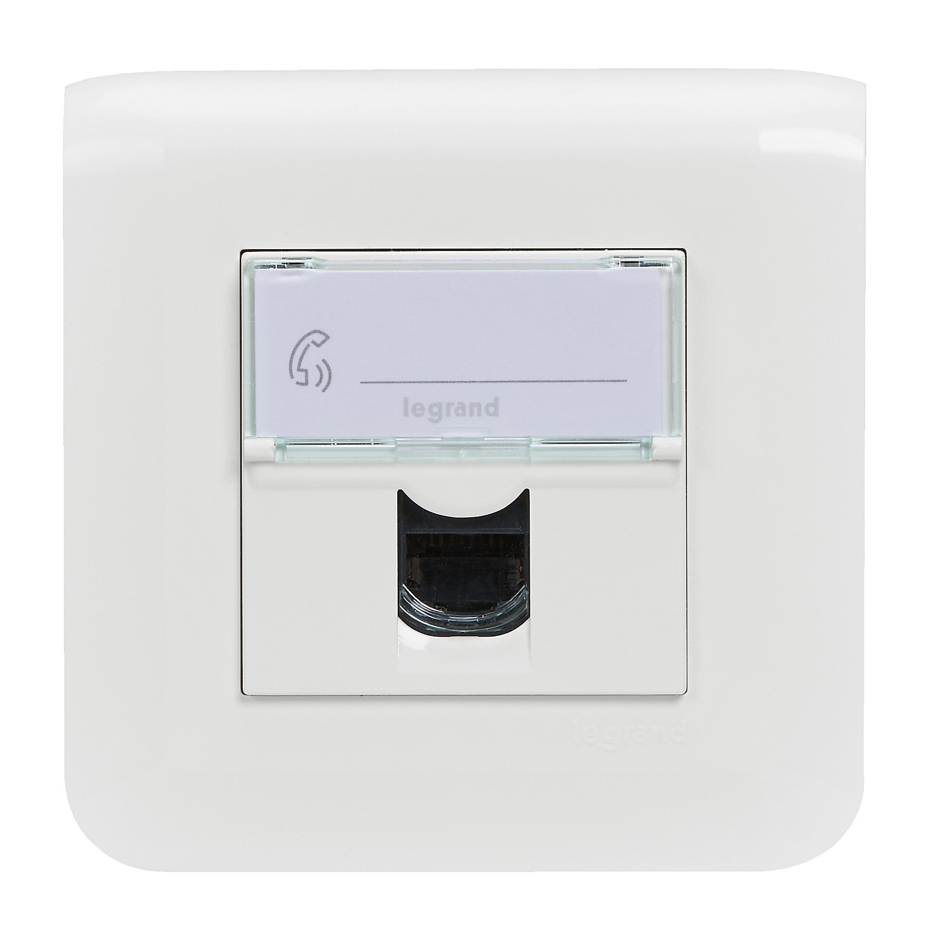 Prise informatique RJ45 CAT6A FTP 2M complet mosaïc legrand