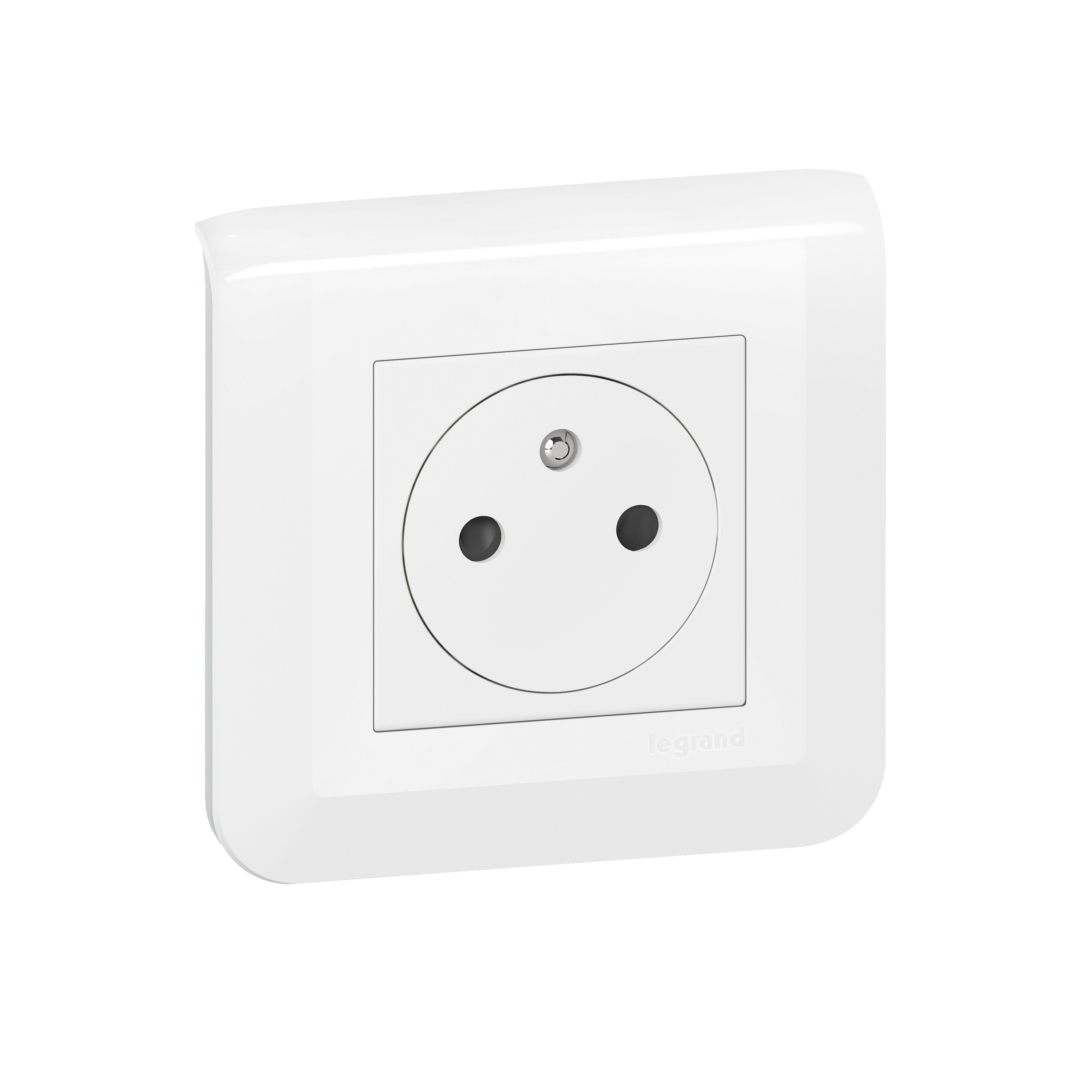 Prise courant 2P+T complet mosaïc legrand