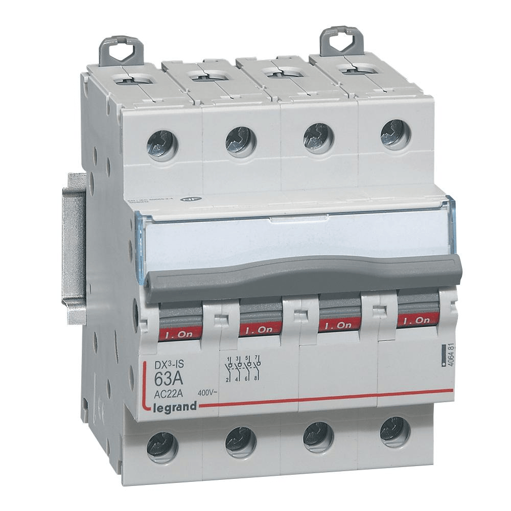 nterrupteur-sectionneur DX³-IS 4P 125A - LEGRAND