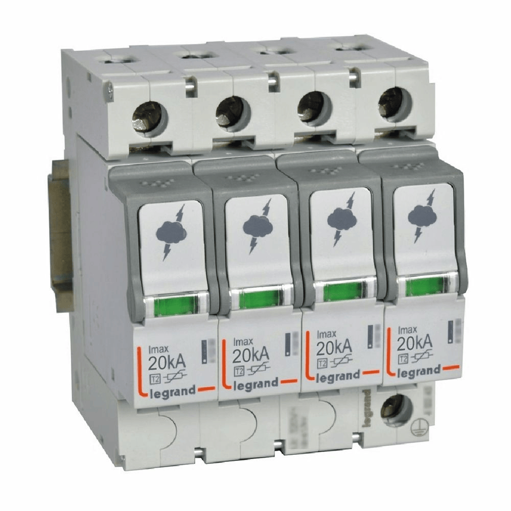 Parafoudre basse tension typeT2 Imax 40kA/pôle - 4P 320V~ LEGRAND