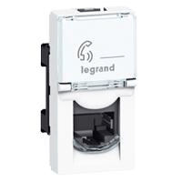 Prise RJ45 Mosaic Cat.6 FTP, 1 modules Legrand