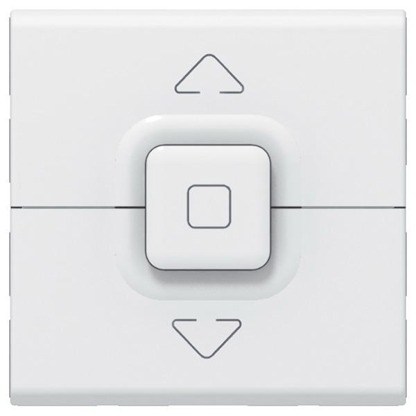 Interrupteur de volets roulants – 500 W max – Mosaic – 2 modules – Blanc (Legrand Réf. 077026)