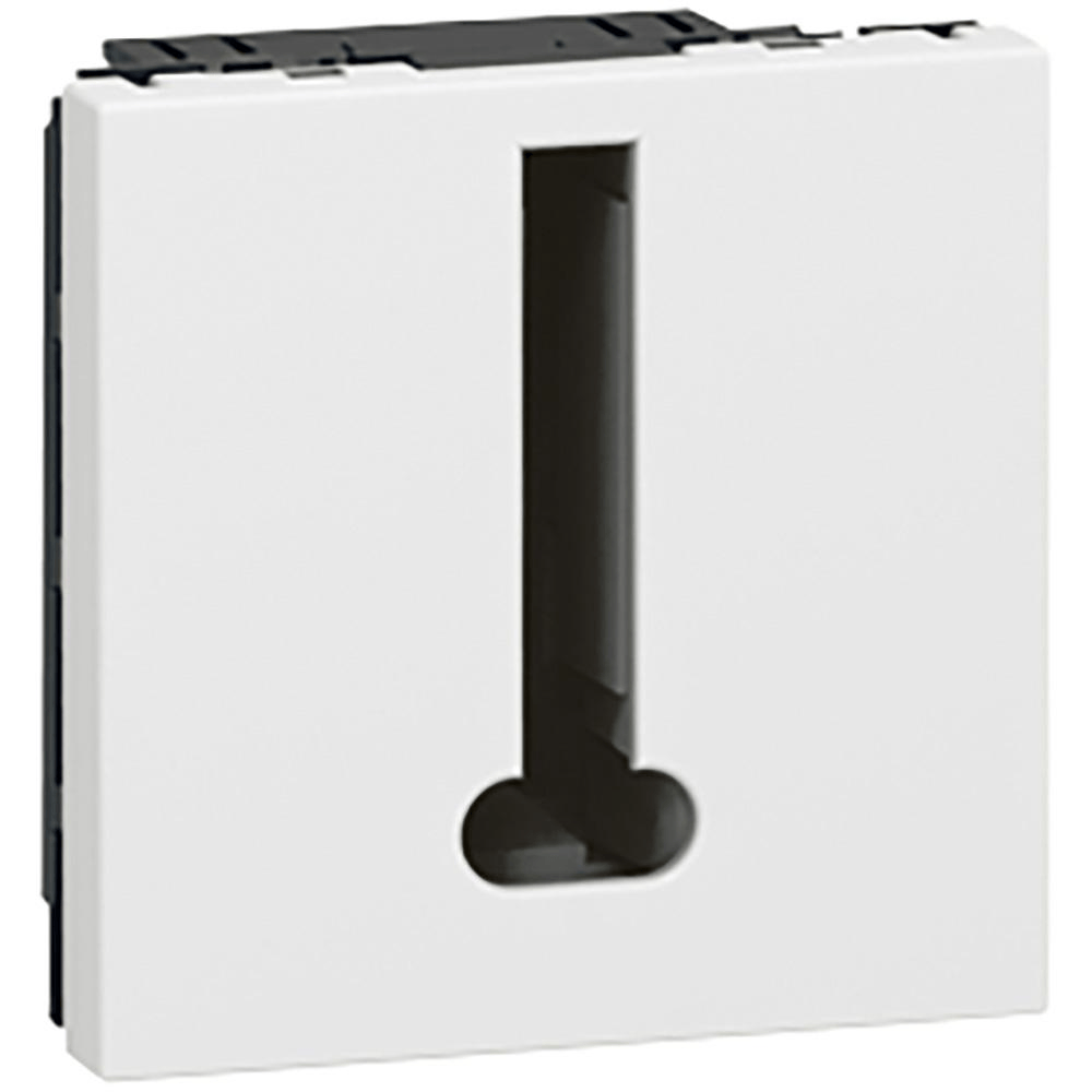Prise téléphone 8 contacts – Mosaic – 2 modules – Blanc Legrand