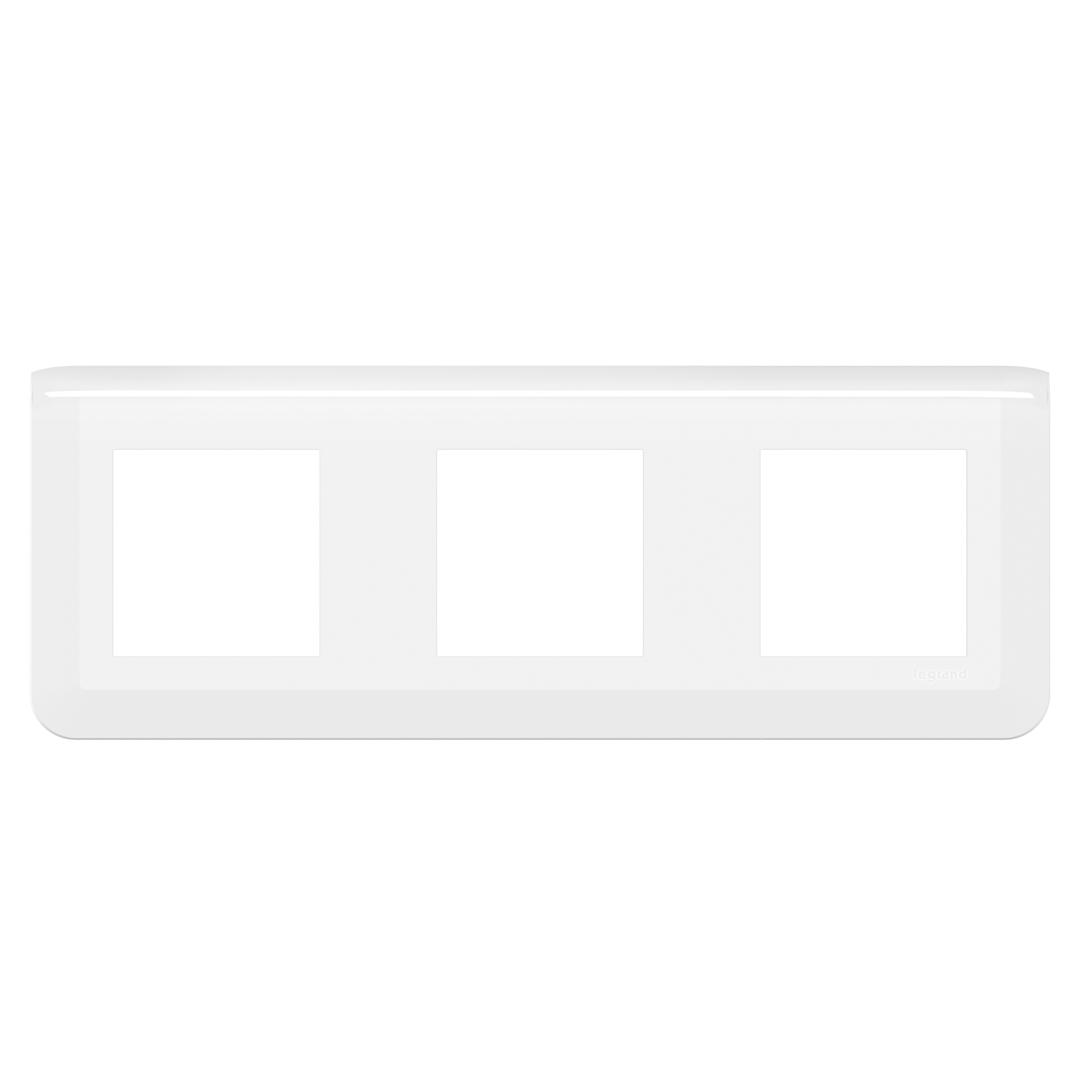 Plaque de finition Mosaic – 3×2 modules (6 modules) – Blanc – Legrand