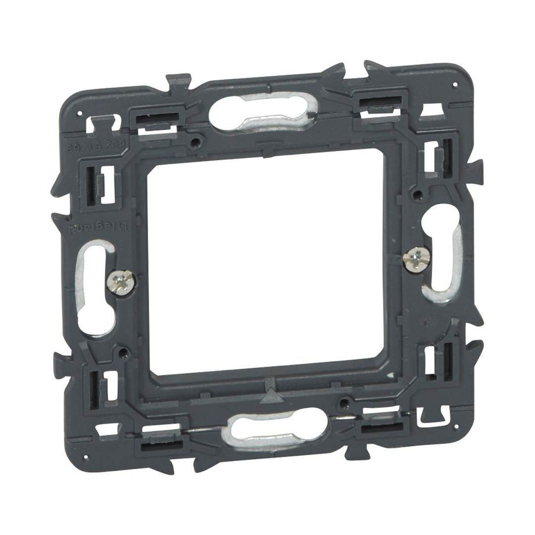 Support Batibox à griffes – 1 poste / 2 modules – Legrand