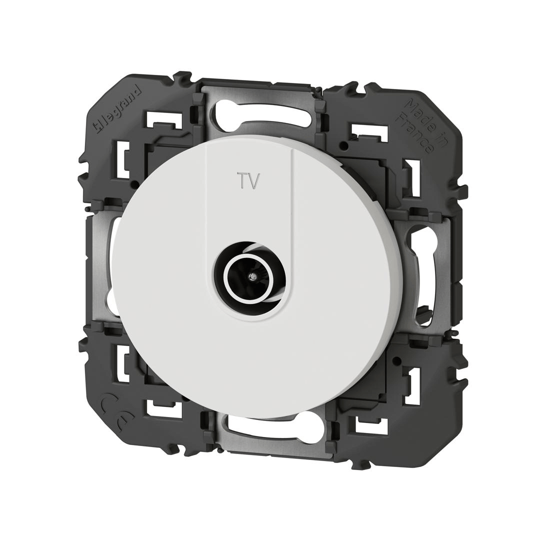 Prise TV Dooxie blanc Legrand