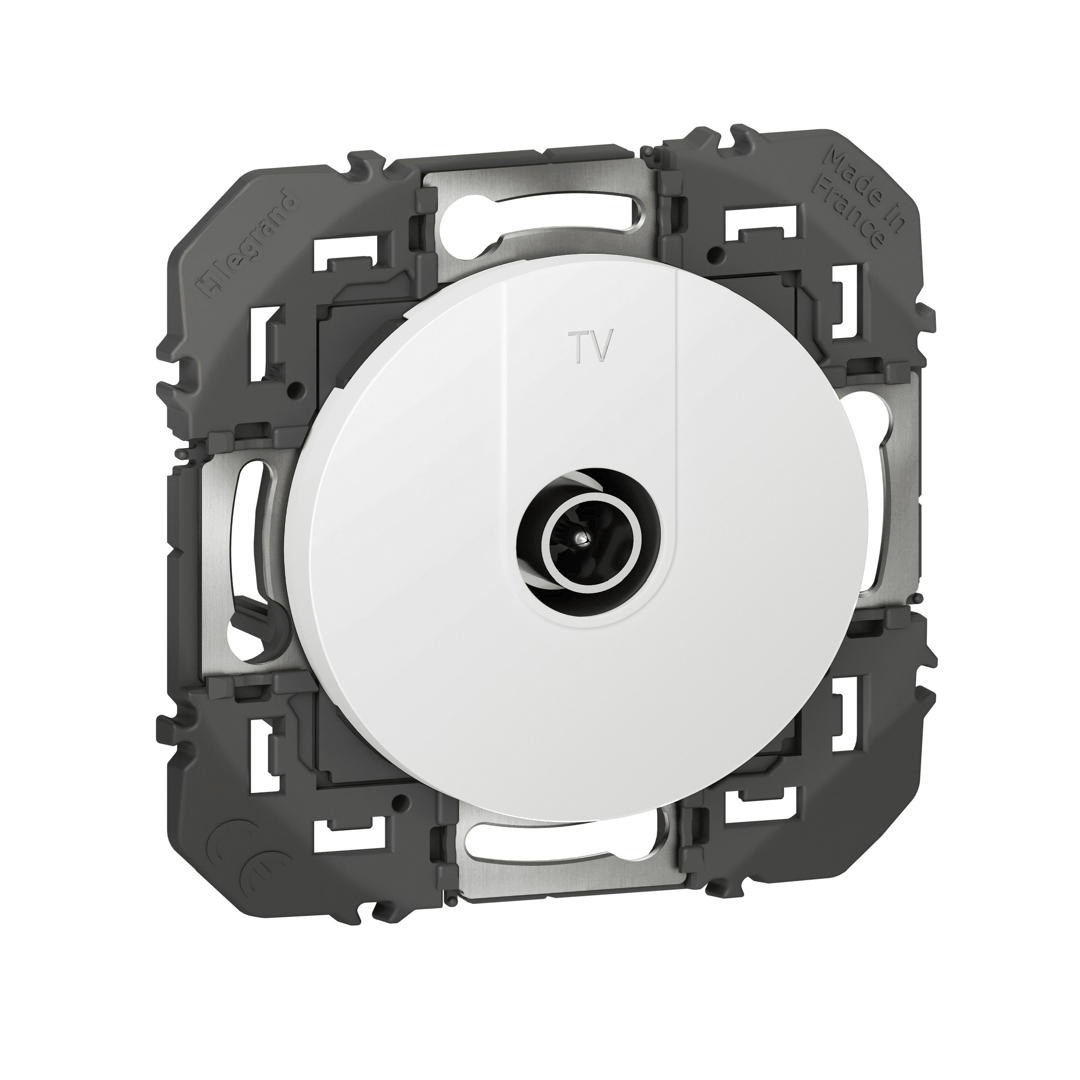 Prise TV Dooxie blanc Legrand