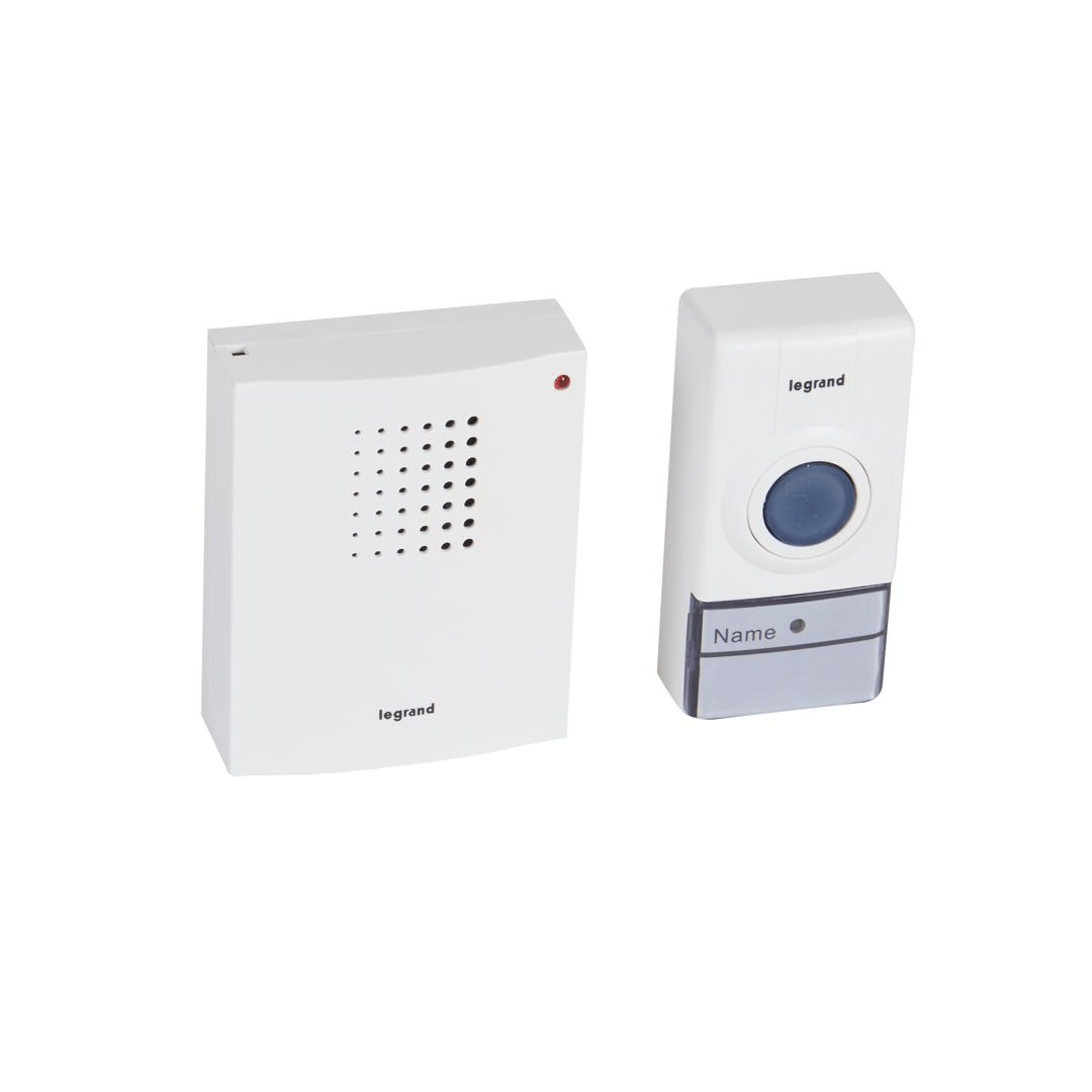 Kit carillon radio sans fils Essentiel - blanc Legrand