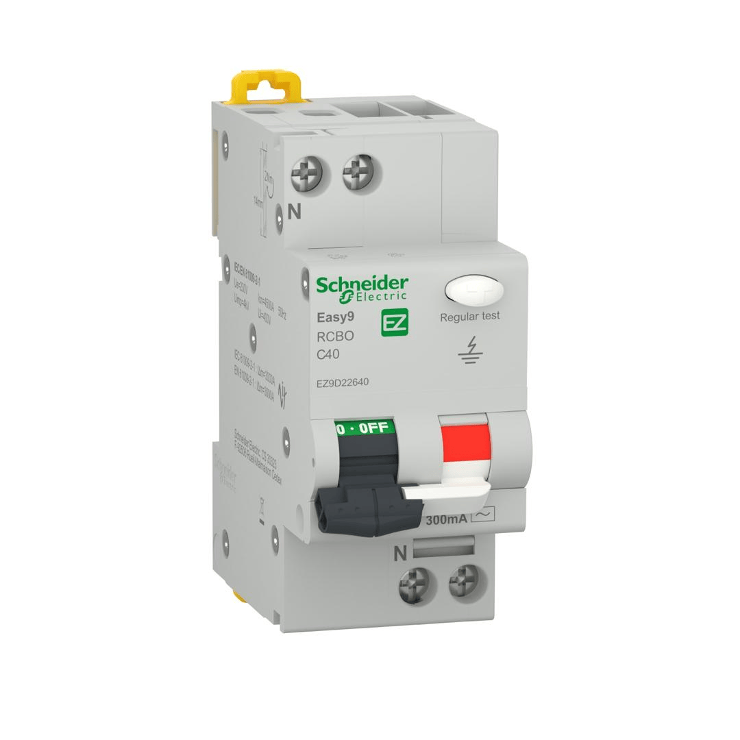 Disjoncteur différentiel 2P 40A 300mA Easy9 Schneider
