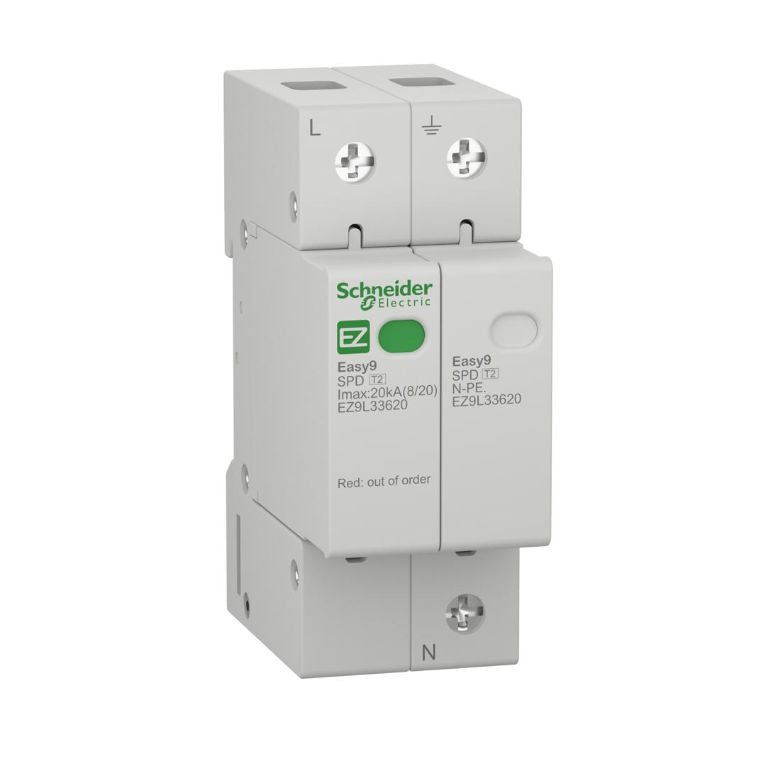 Parafoudre 2P (1P)20 KA 275V  Easy9 Schneider