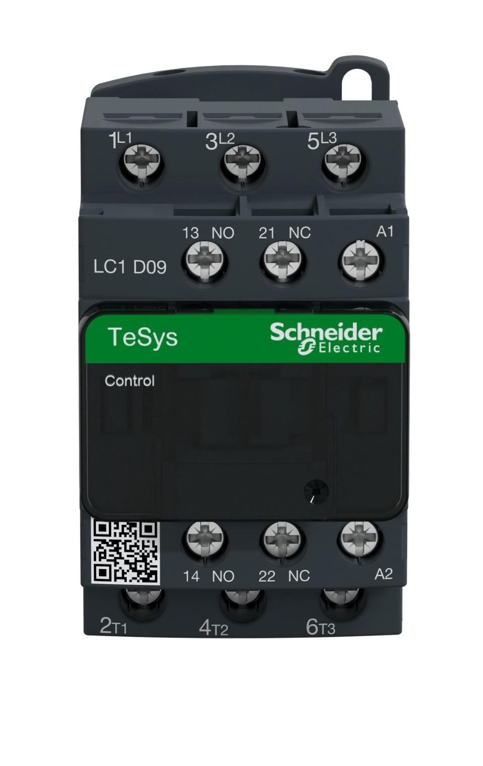 Contacteur - 3P - 9A- AC-3 440V  bobine 230Vca TeSys SCHNEIDER