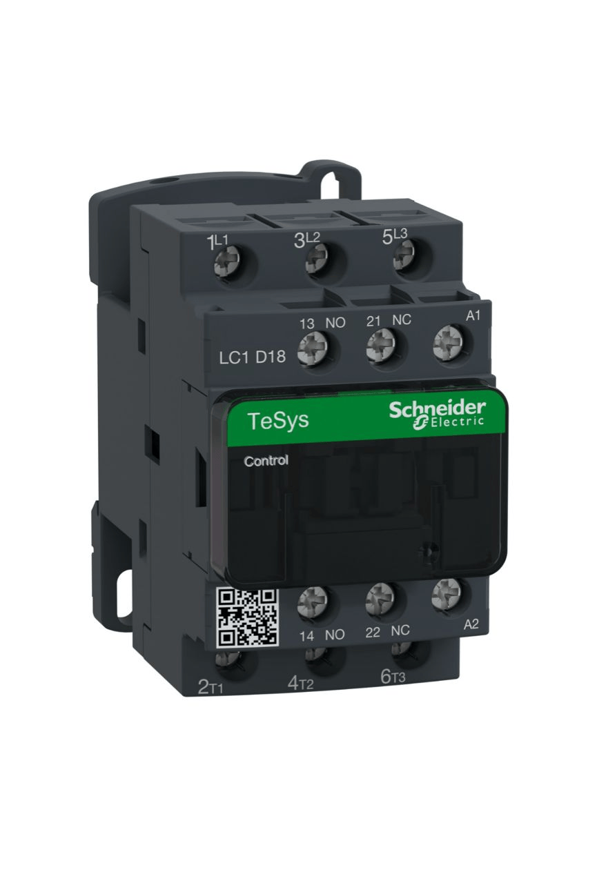 Contacteur - 3P - 18A- AC-3 440V  bobine 230Vca TeSys SCHNEIDER