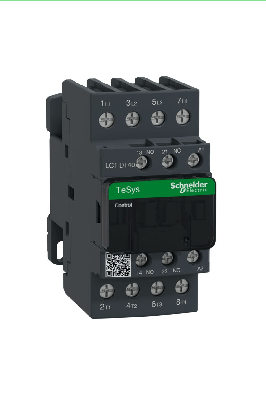 Contacteur - 4P - 40A- AC-3 440V  bobine 230Vca TeSys SCHNEIDER