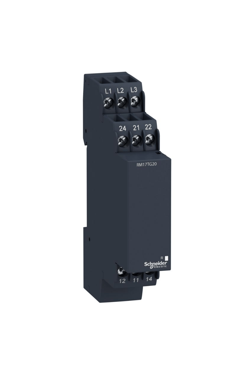 Relais control, ordre et absence de phase, triphasé, 208-440VAC