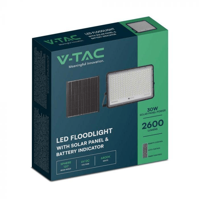 Projecteur solaire 200W VTAC