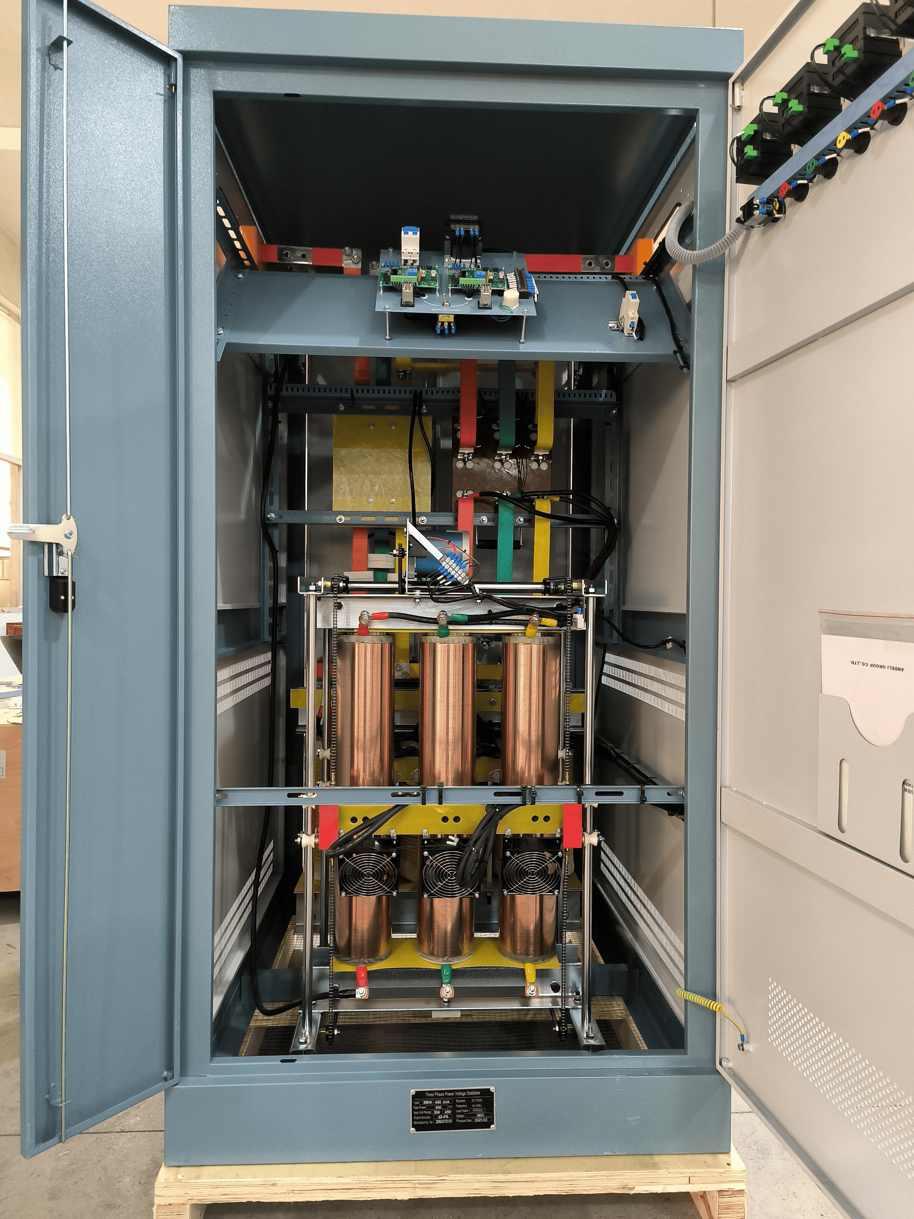 Stabilisateur de tension 500kva triphasé Andeli